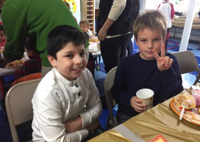 Our students had such an amazing time at the Thanksgiving Feast