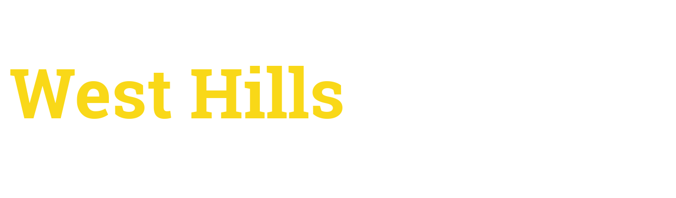 West Hills Academy Horizontal Text Logo